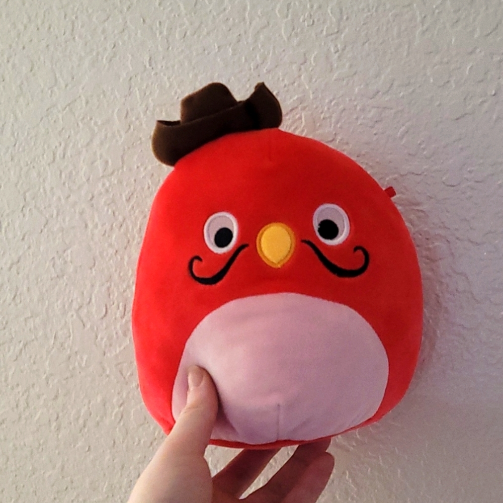 Mexican parrot from Mexico squishmallow - missing hang and butt tags - used